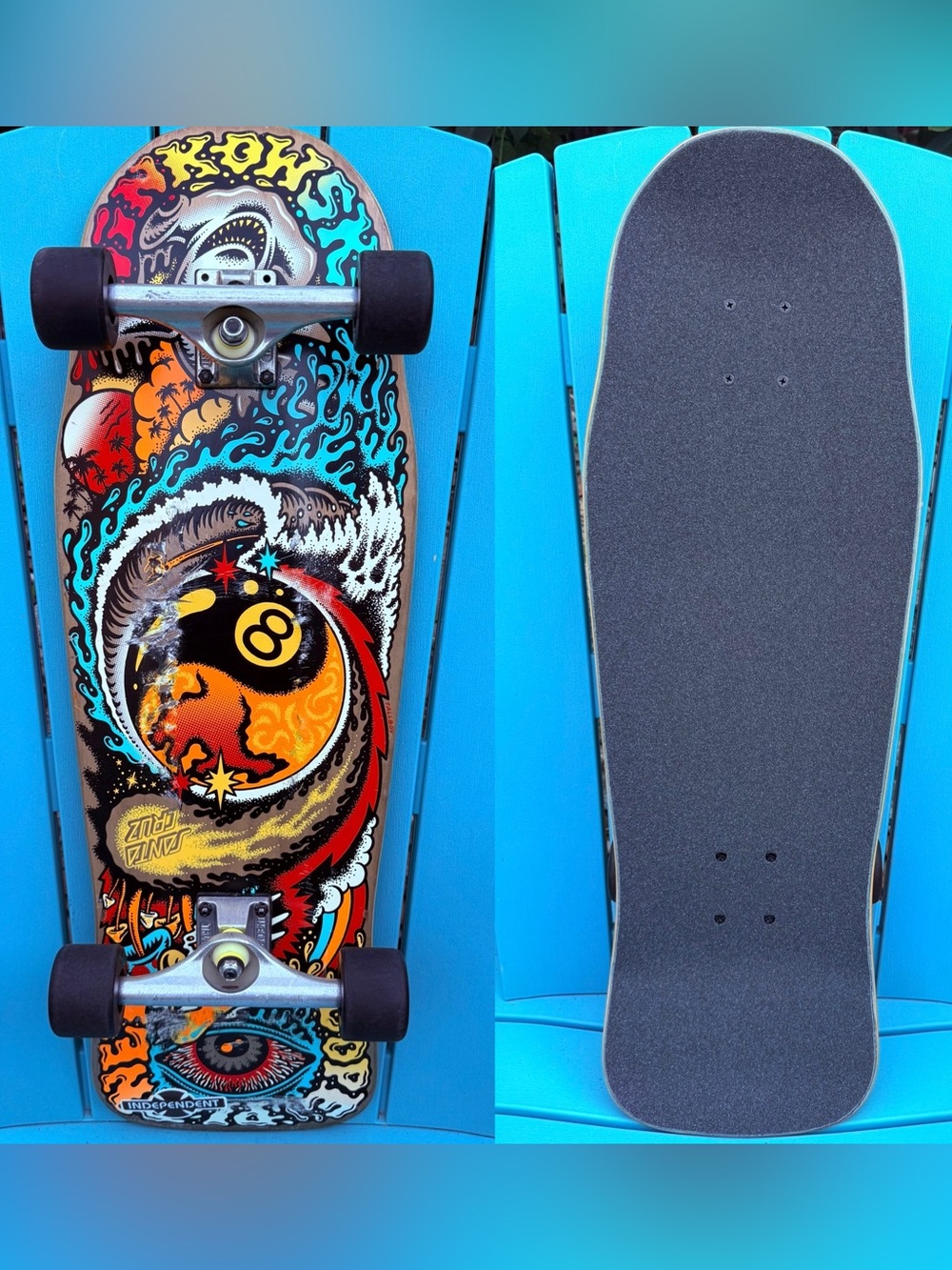Santa Cruz Skateboards - Erick Winkowski Dope Planet Complete Skateboard 10.34”